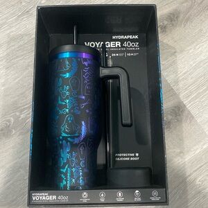 Hydrapeak Ghost Cactus Tumbler Voyager 40oz Halloween New